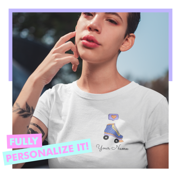 White PERSONALIZED Most Unique Rolling T-Shirt