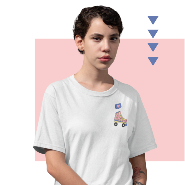 White PERSONALIZED Most Unique Rolling T-Shirt