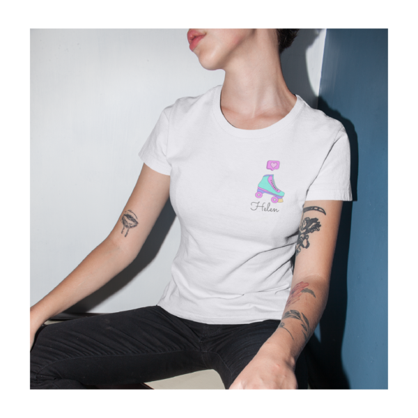 White PERSONALIZED Most Unique Rolling T-Shirt