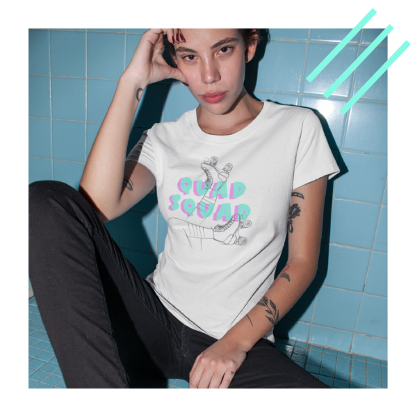 White Quad Squad T-Shirt